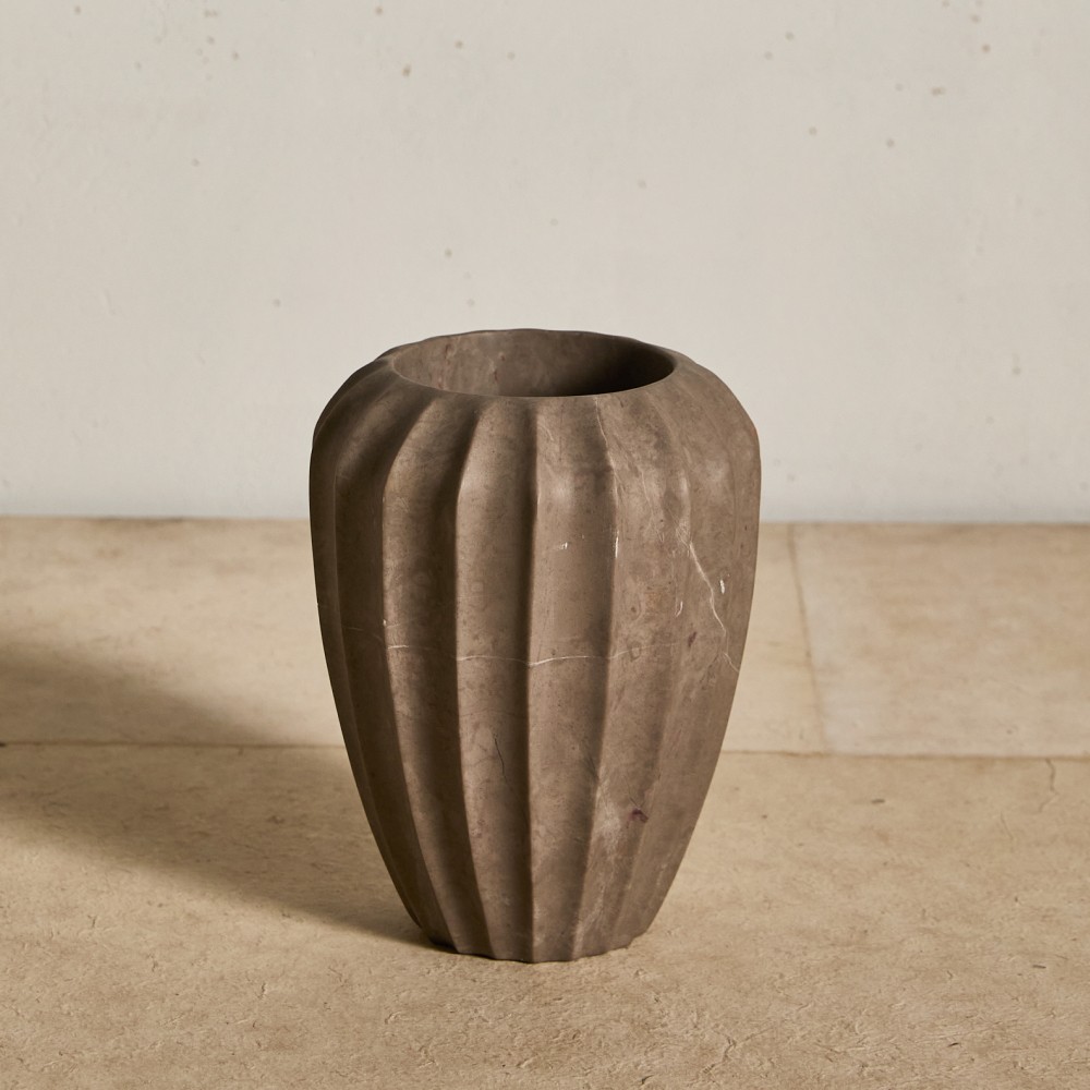 FLUTED SMALL VASE