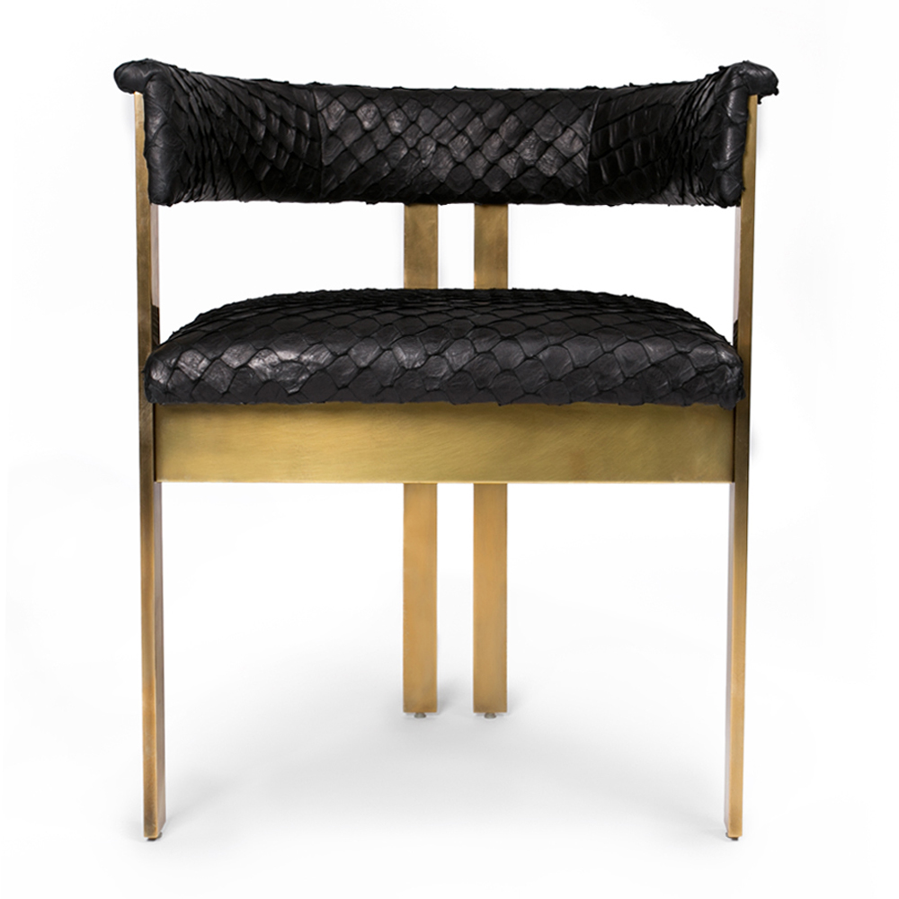 ELLIOTT CHAIR IN PIRARUCU FISH image number 0