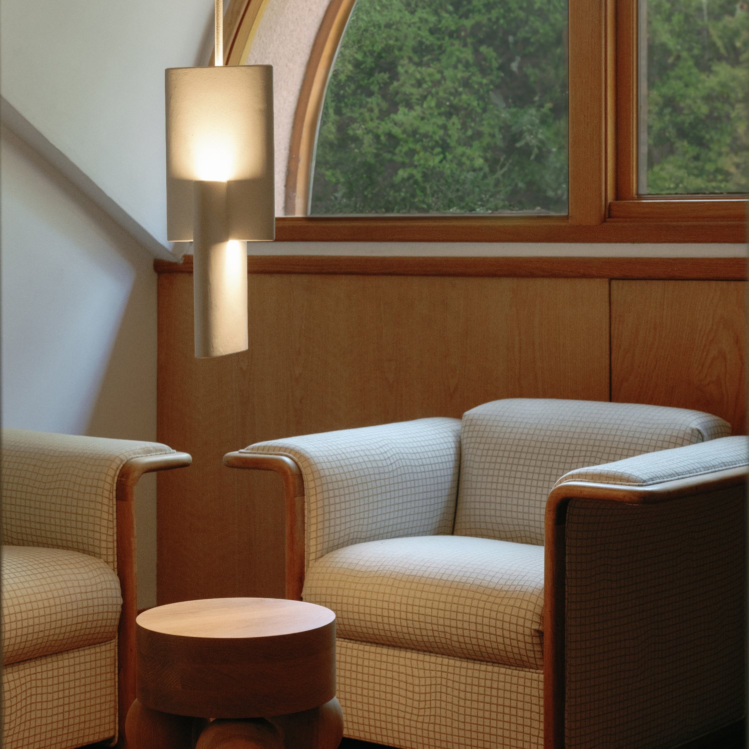 Lotura 8" Intersecting Pendant image number 2