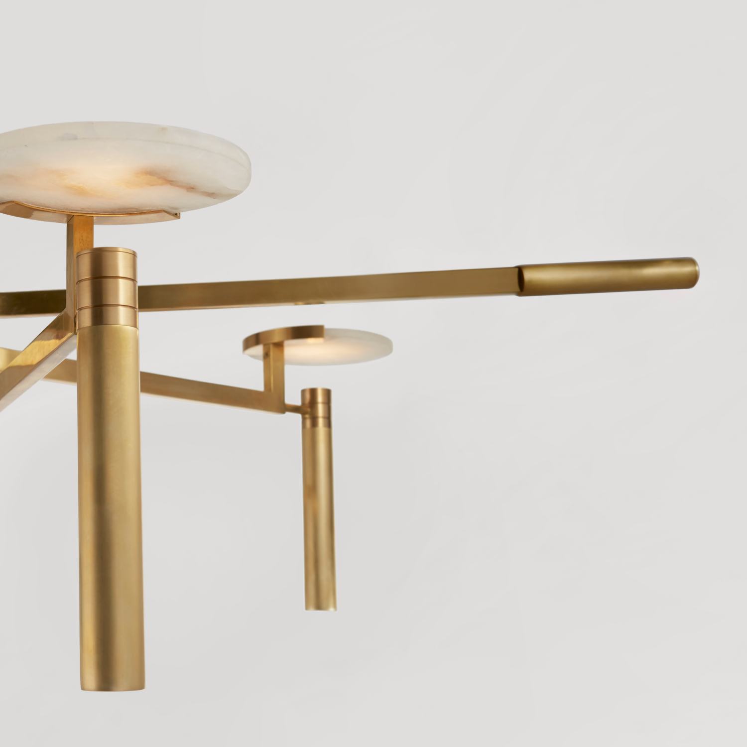 MELANGE LARGE FLOATING DISC CHANDELIER image number 2