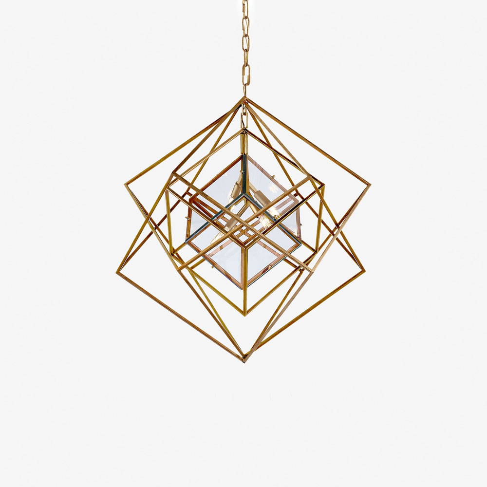 CUBIST MEDIUM CHANDELIER image number 0