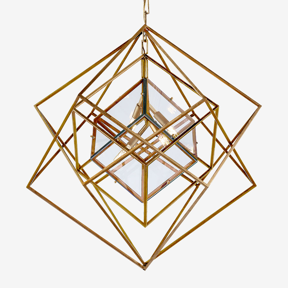 CUBIST MEDIUM CHANDELIER image number 1