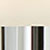 color polished nickel w/ etched crystal