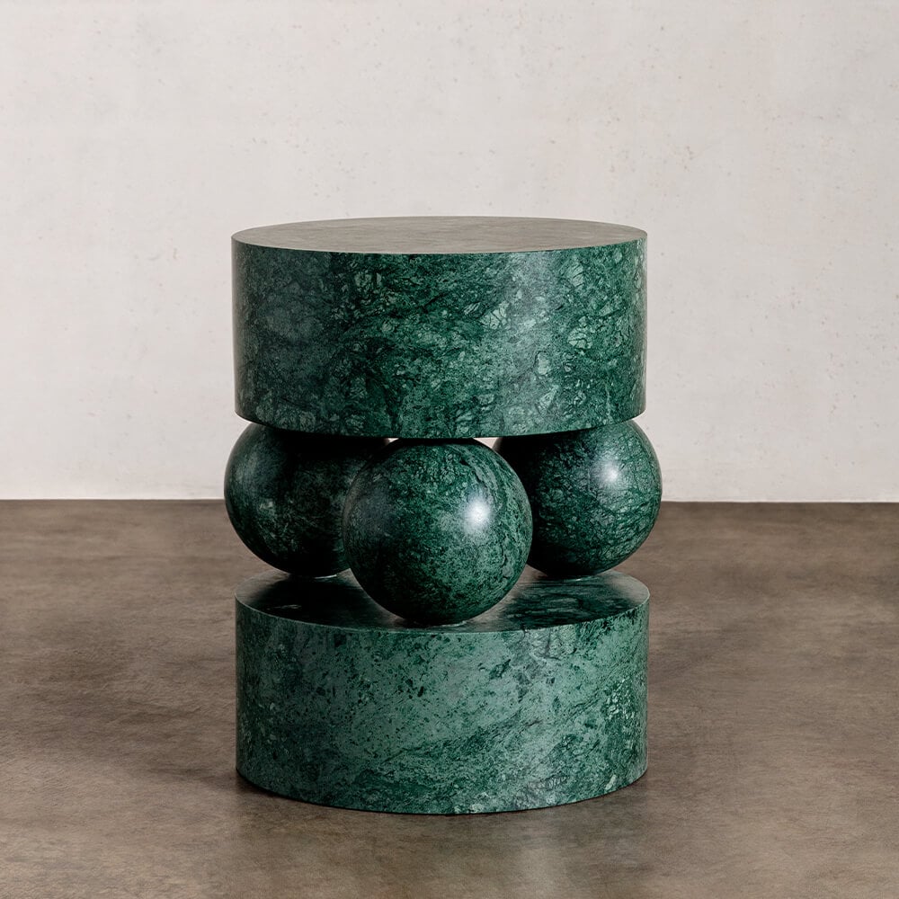 Morro Side Table – Endive | Kelly Wearstler