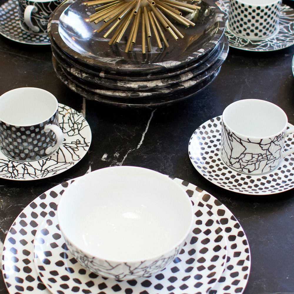 DOTS BUTTER DISH image number 1