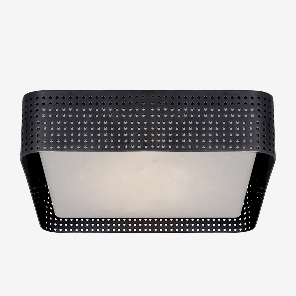 PRECISION LARGE FLUSH MOUNT - BRONZE image number 0