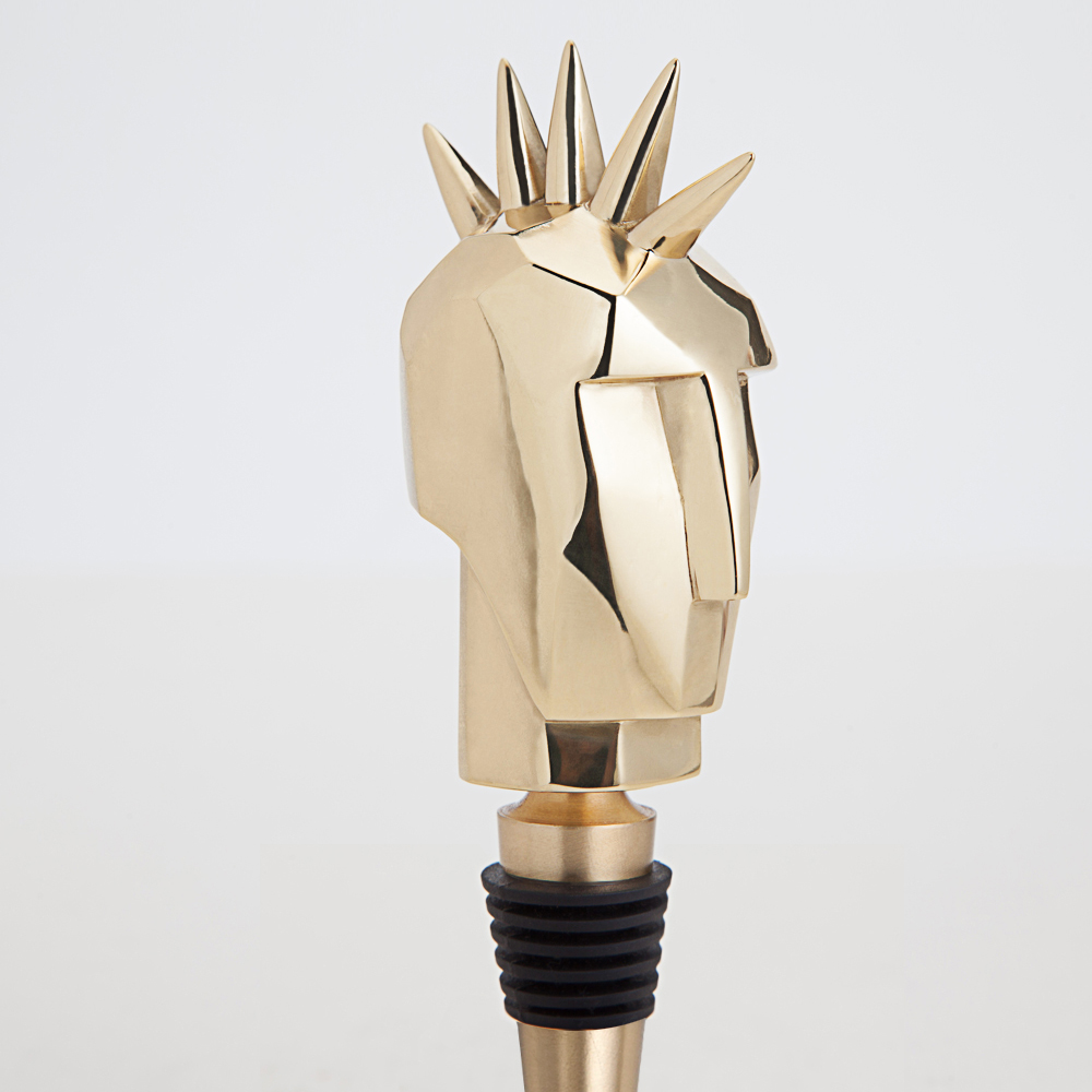 HEAD TRIP WINE STOPPER BY KELLY WEARSTLER