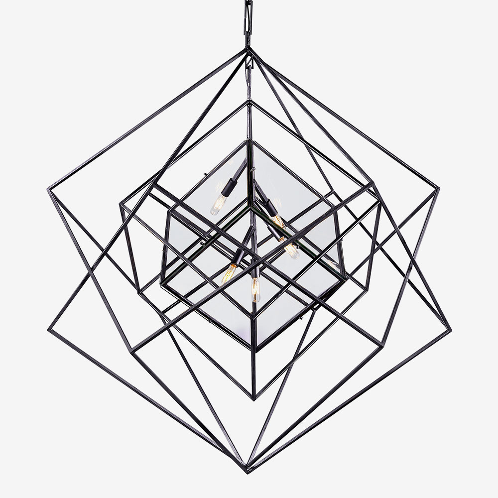 CUBIST MEDIUM CHANDELIER image number 1