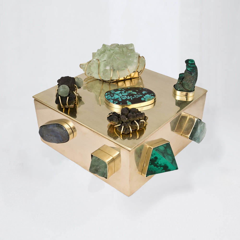 Aquamarine & Kyanite Bauble Box image number 1