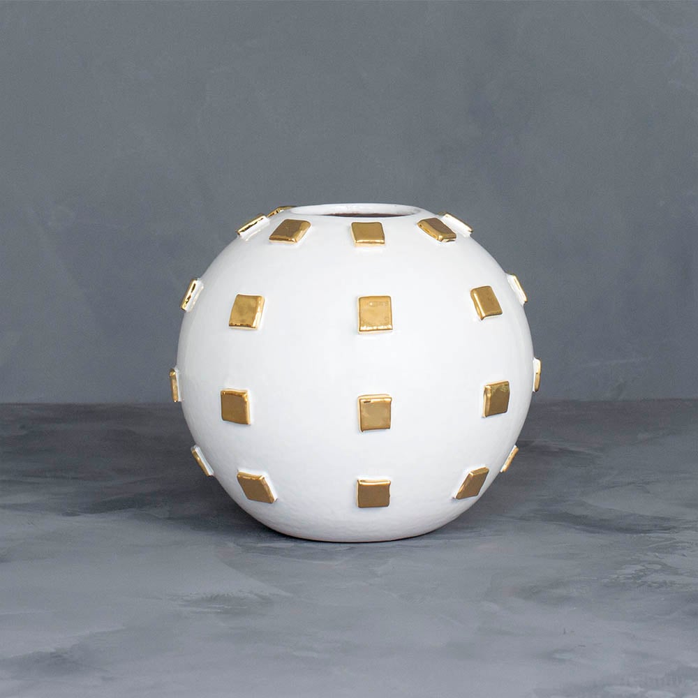 CHALET ROUND VASE image number 1