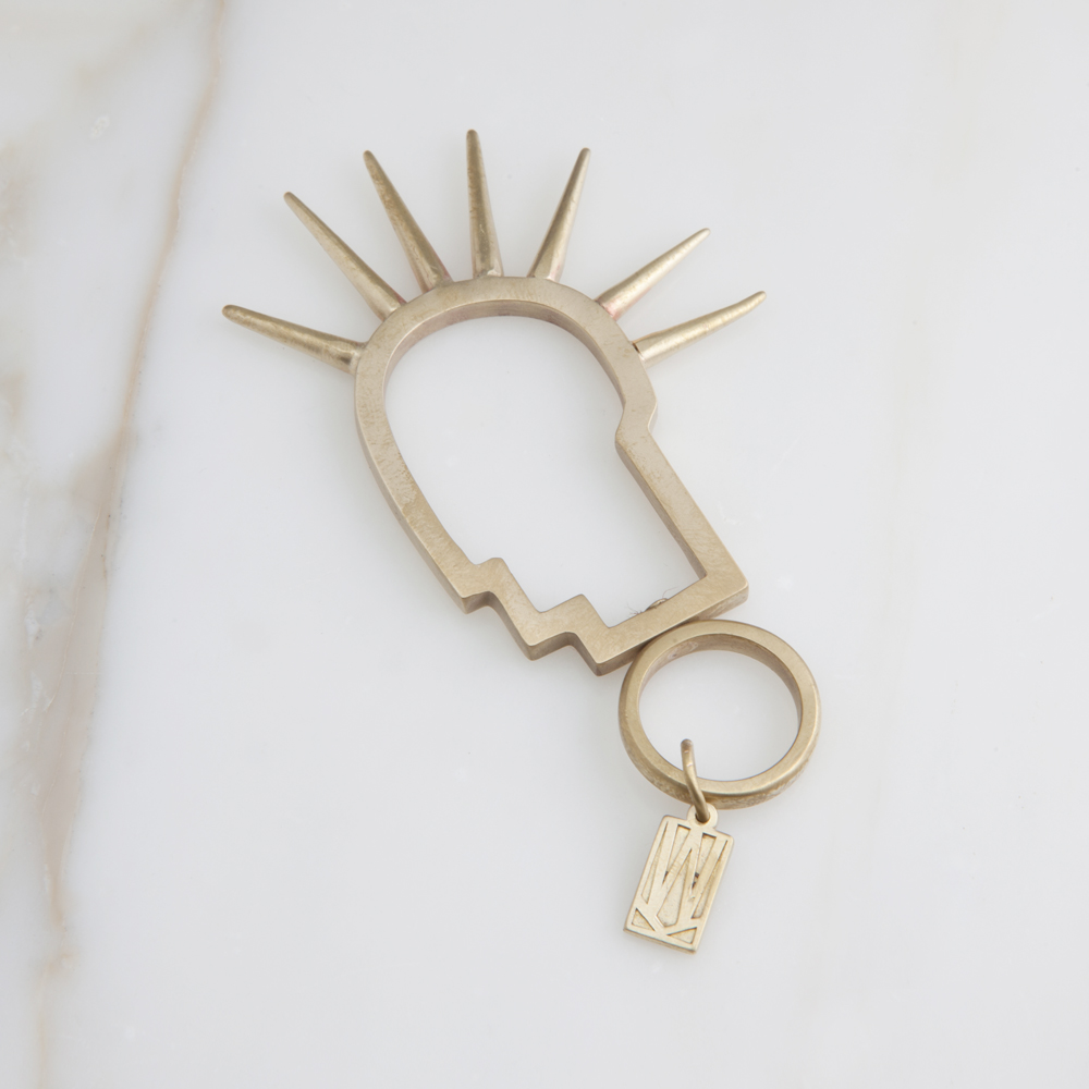 MINI HEAD TRIP KEYCHAIN image number 1