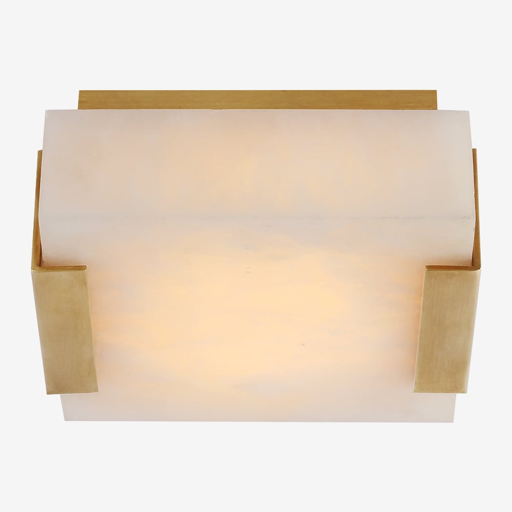 Covet Low Clip Solitaire Flush Mount image number 0