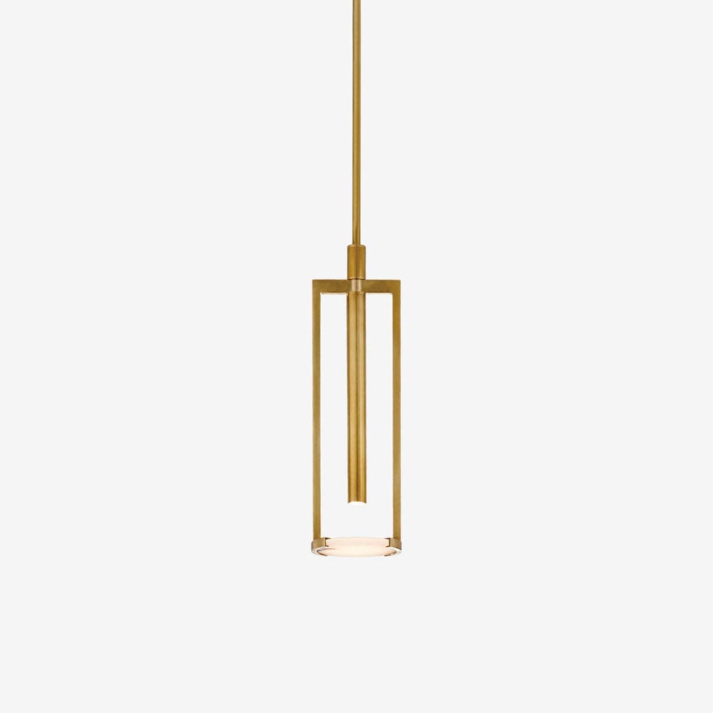 MELANGE SMALL FLOATING DISC PENDANT image number 0