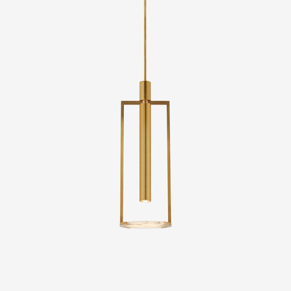 MELANGE MEDIUM FLOATING DISC PENDANT