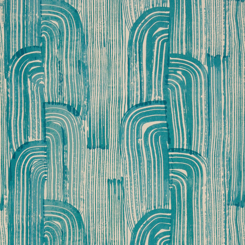 CRESCENT WALLPAPER - LAKE CREAM image number 0