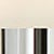 color polished nickel w/ etched crystal