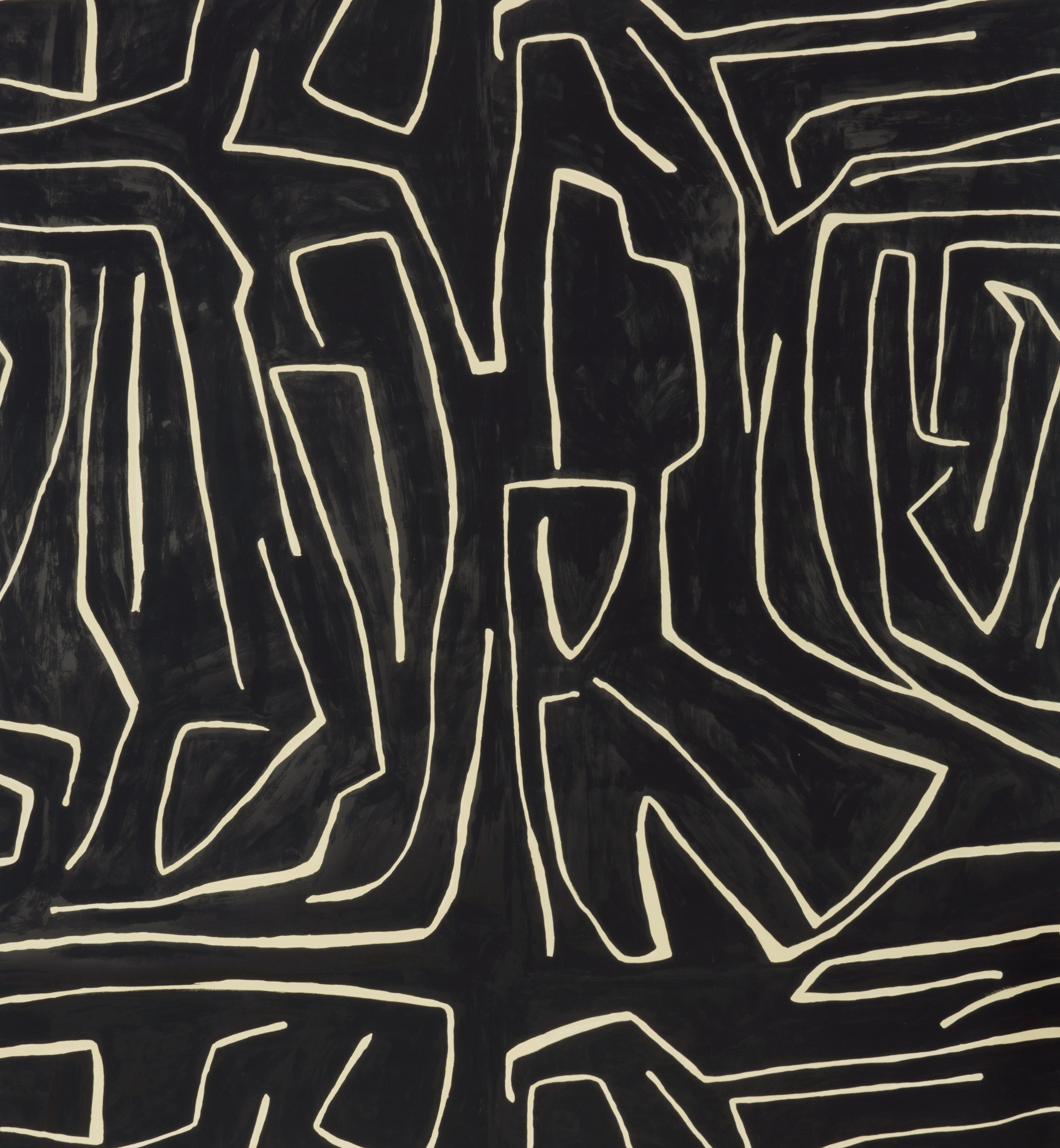 GRAFFITO WALLPAPER - ONYX BEIGE image number 0