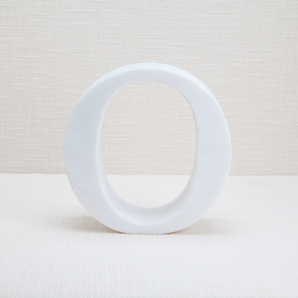 MARBLE LETTER O image number 1