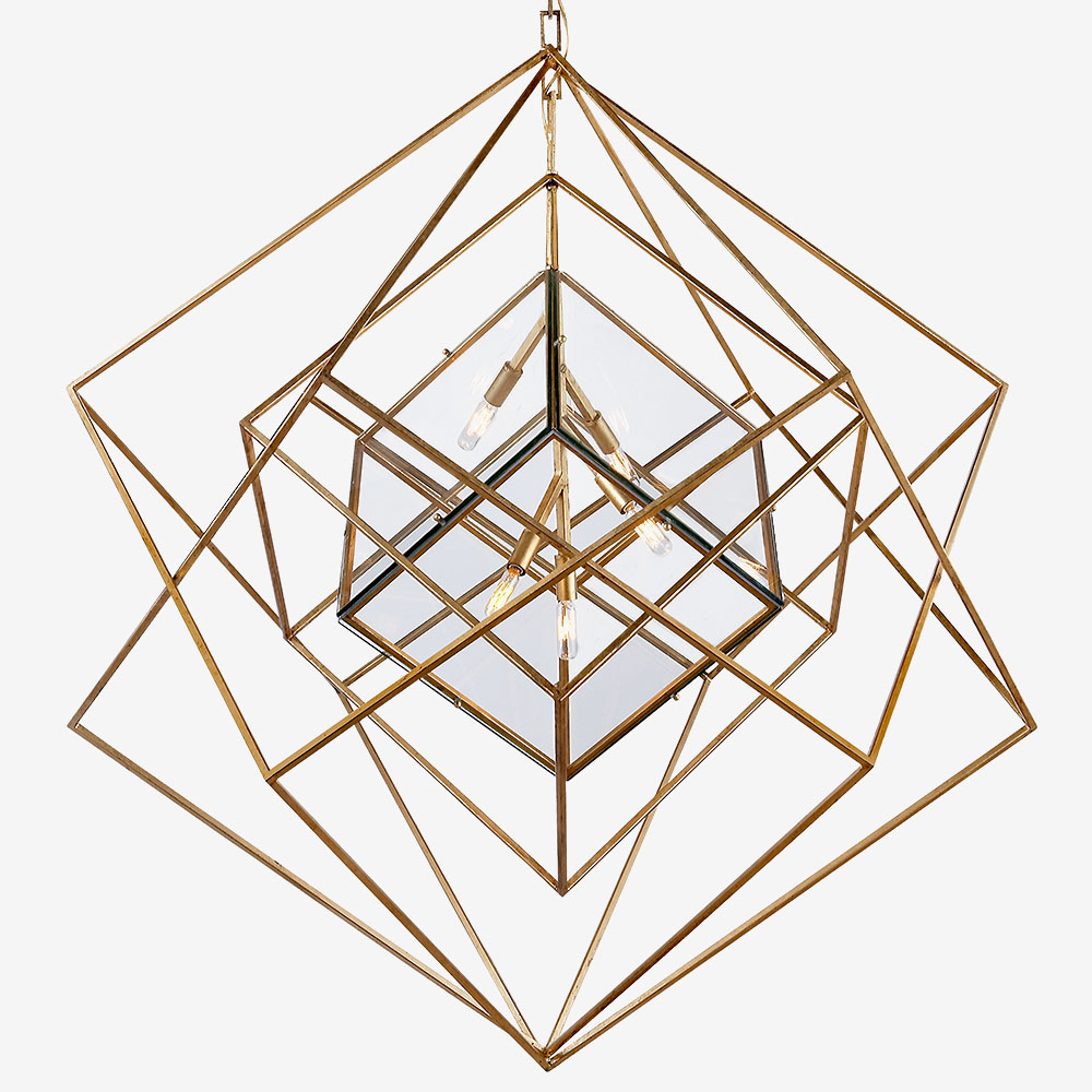 CUBIST LARGE CHANDELIER image number 1
